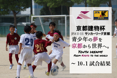 第4回「京都建物杯」JFA U-11 サッカーリーグ京都　試合結果