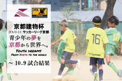 第4回「京都建物杯」JFA U-11 サッカーリーグ京都　試合結果