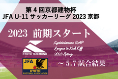 第4回「京都建物杯」JFA U-11 サッカーリーグ京都　結果表