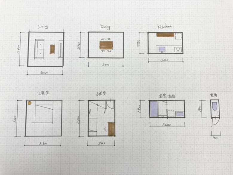 間取りの基本寸法