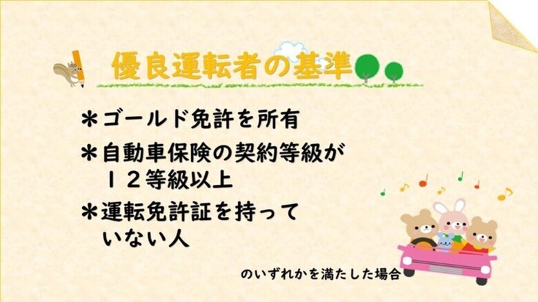 自動車保険だけじゃない！ゴールド免許割引とは？！