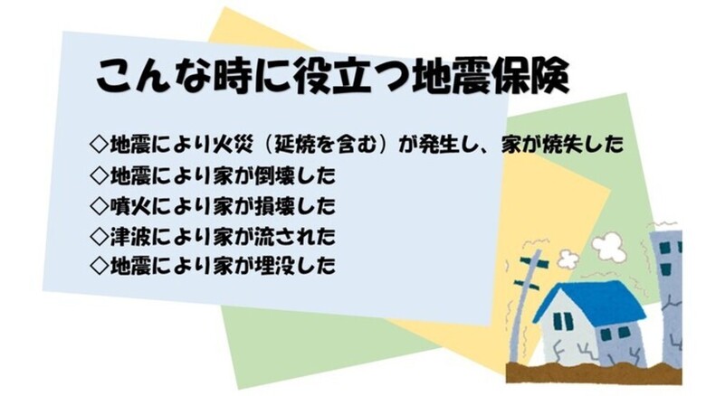 ちょっと気になる地震保険